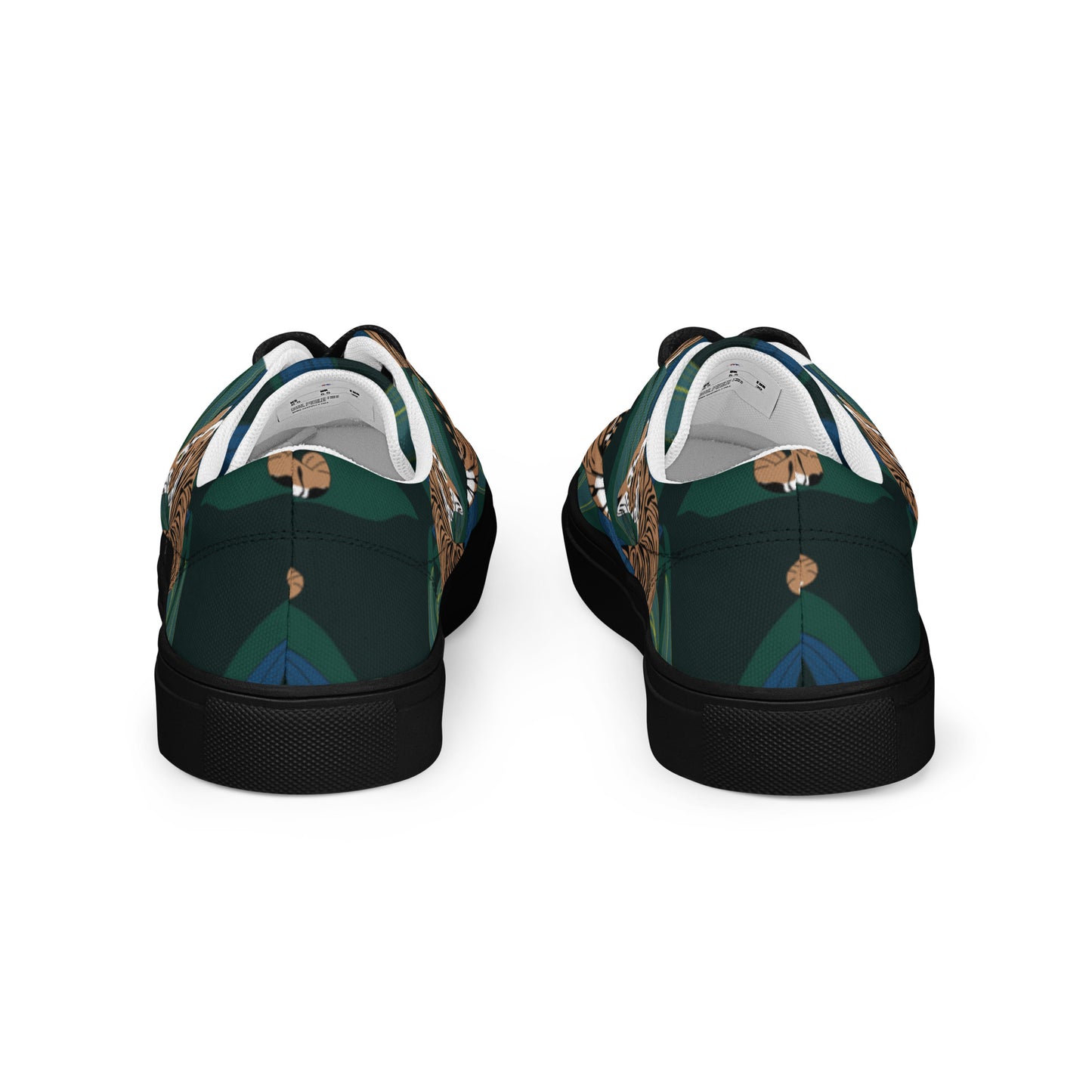 Women’s lace-up canvas shoes